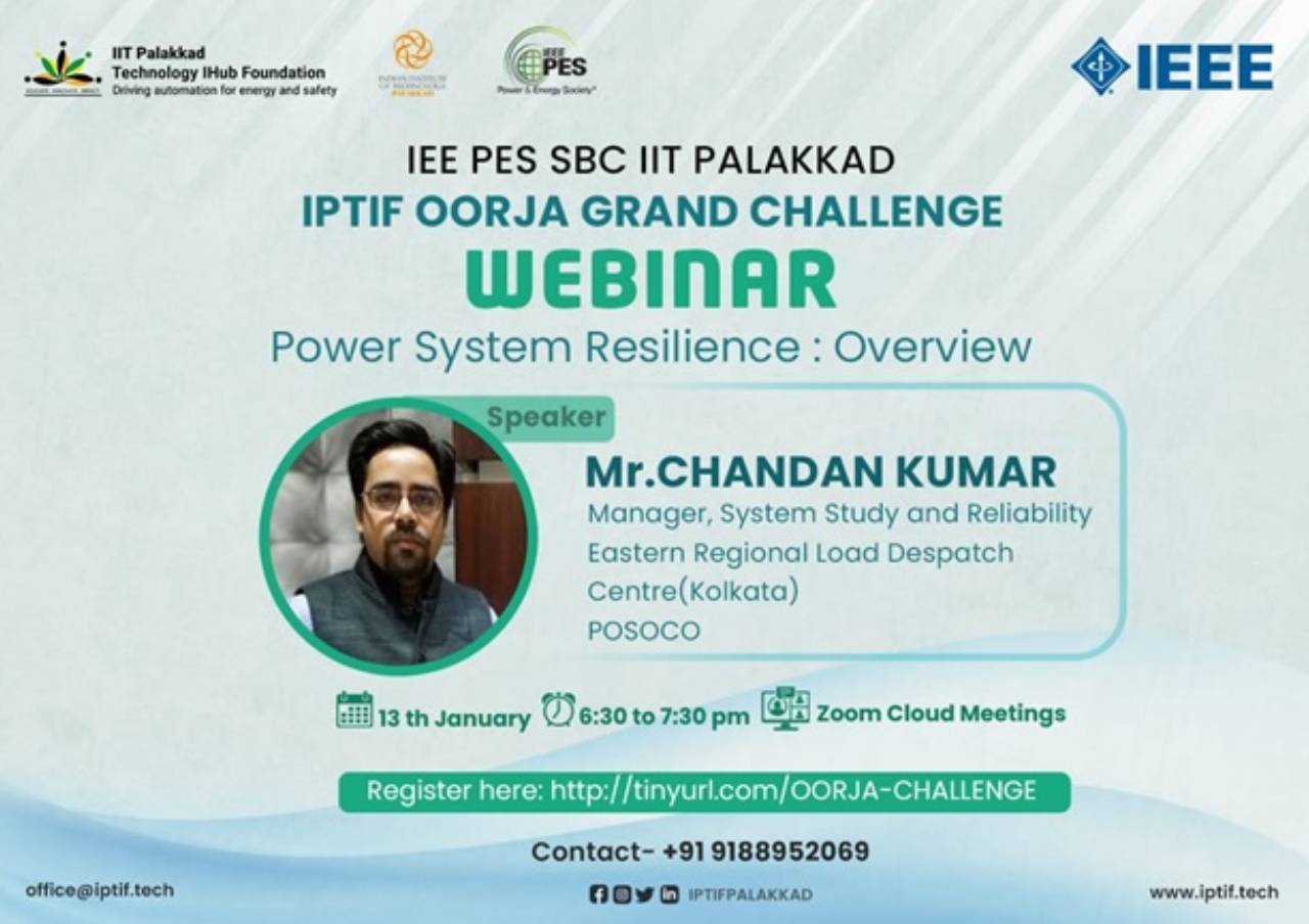 Read more about the article Webinar Power System Resilience : Overview