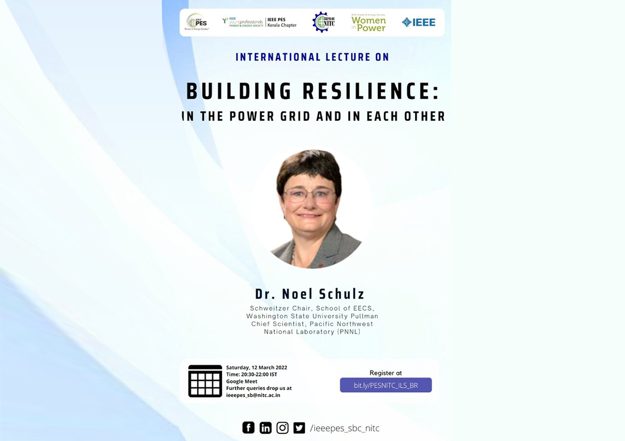 Read more about the article International lecture on Building Resilience: In the power grid and in each other