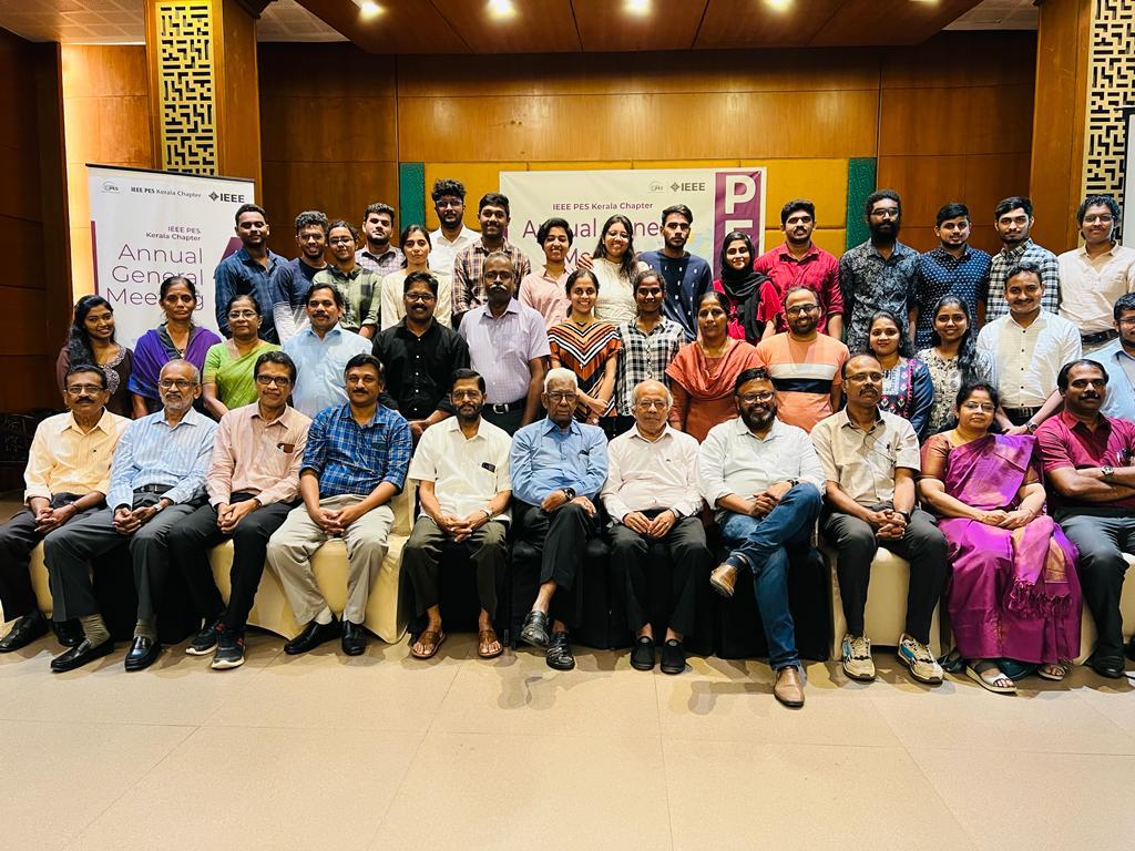IEEE PES Kerala Chapter Annual General Meeting 2022 held at The Residency Tower, Thiruvananthapuram